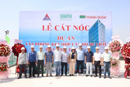 LỄ CẤT NÓC DỰ ÁN “DANAPHA TOWER” – DẤU MỐC QUAN TRỌNG TRÊN HÀNH TRÌNH KIẾN TẠO GIÁ TRỊ MỚI