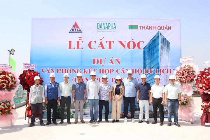 LỄ CẤT NÓC DỰ ÁN “DANAPHA TOWER” – DẤU MỐC QUAN TRỌNG TRÊN HÀNH TRÌNH KIẾN TẠO GIÁ TRỊ MỚI