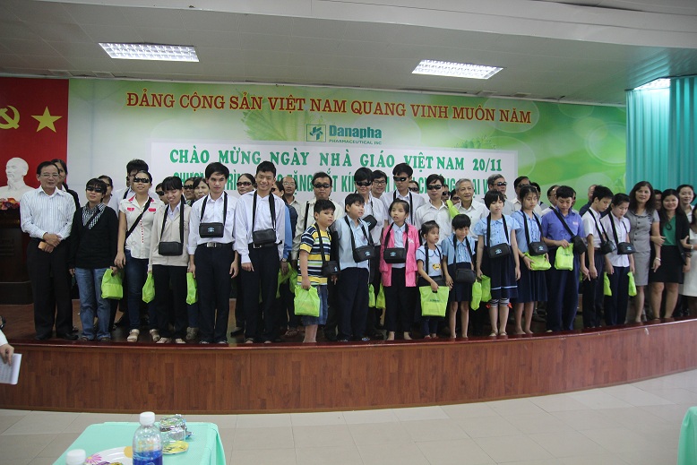 Danapha dành tặng “yêu thương” đến những người khiếm thị